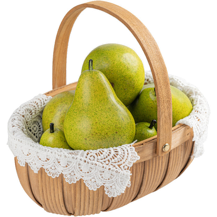 Bulk Artificial Realistic Fruit Simulation Pear Weighted Artificial Fruits Wholesale