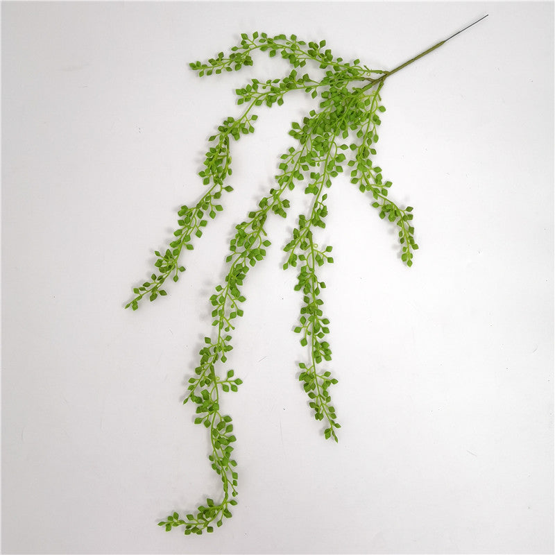 Bulk 5Pcs Greenery Plants Artificial Donkey Tail Succulent Lover's Tear Strings of Pearls Hanging Succulents Wholesale