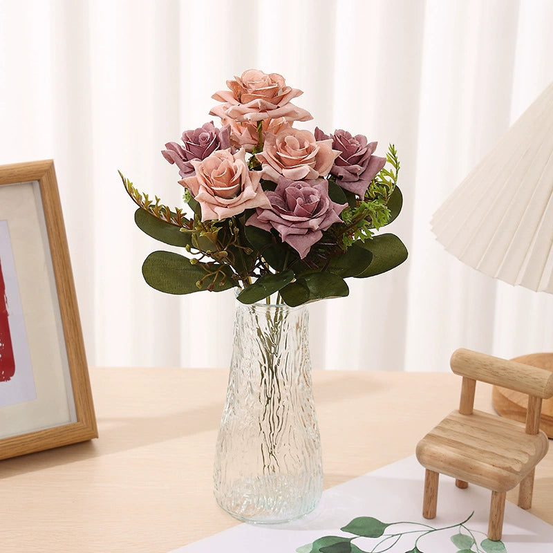 Artificial Angular Rose Flower -  for Wedding Bouquets, Home Decor, Valentine's Day