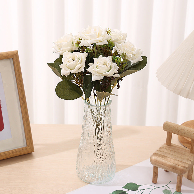 Artificial Angular Rose Flower -  for Wedding Bouquets, Home Decor, Valentine's Day