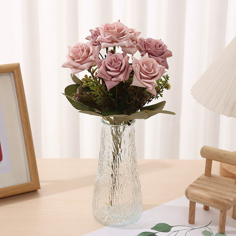 Artificial Angular Rose Flower -  for Wedding Bouquets, Home Decor, Valentine's Day