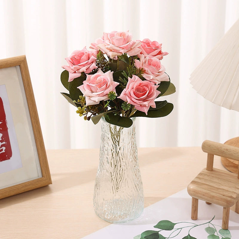 Artificial Angular Rose Flower -  for Wedding Bouquets, Home Decor, Valentine's Day