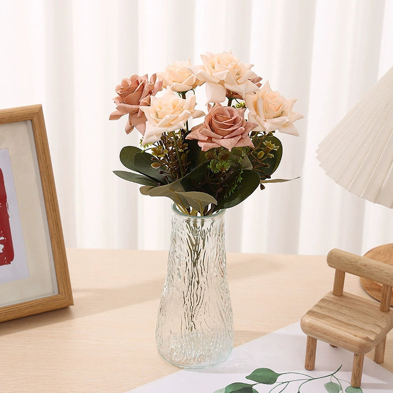 Artificial Angular Rose Flower -  for Wedding Bouquets, Home Decor, Valentine's Day