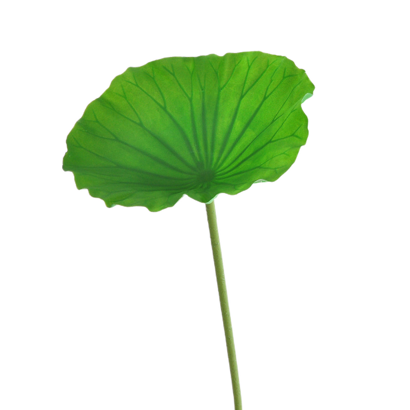 Flores de lirio de loto a granel, tallos de hojas, vaina de semillas, tacto Real, venta al por mayor Artificial 