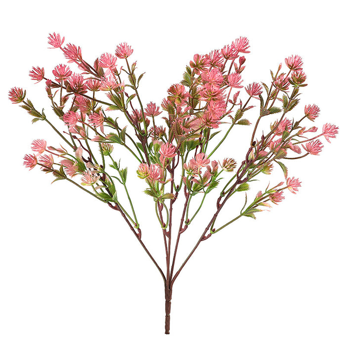 Bulk 15" Astrantia Bush Artificial Plastic Flowers Wholesale