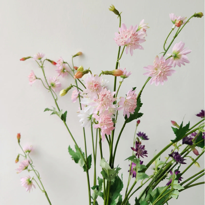 Bulk 25" Astrantia Spray Stems Artificial Silk Flowers Wholesale