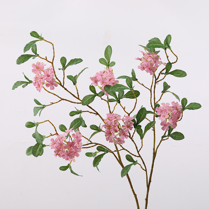 Tiges d'Aubrieta en vrac de 26 pouces Fleurs en soie Arrangements de fleurs artificielles en gros