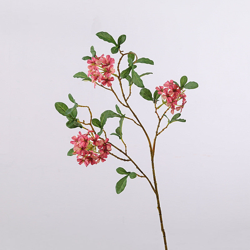 Tiges d'Aubrieta en vrac de 26 pouces Fleurs en soie Arrangements de fleurs artificielles en gros