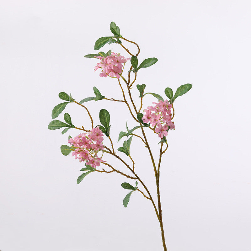 Tiges d'Aubrieta en vrac de 26 pouces Fleurs en soie Arrangements de fleurs artificielles en gros