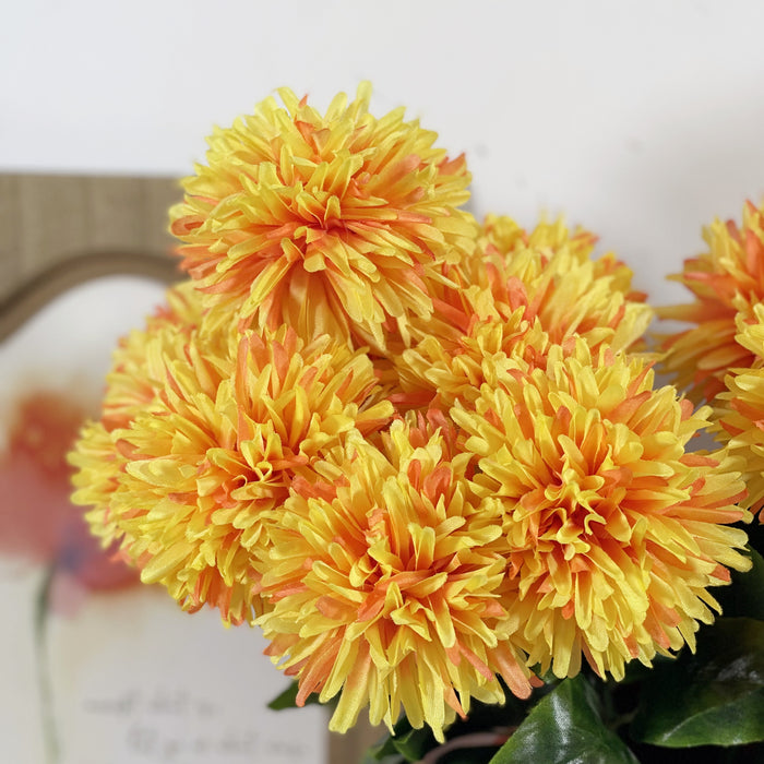 Bulk Exclusive Mum Bush Chrysanthemum Ball Autumn Bouquet Wholesale