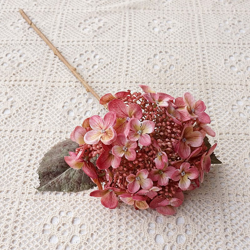 Tiges d'hortensia d'automne exclusives en vrac de 20 pouces Décoration d'automne et d'hiver en gros