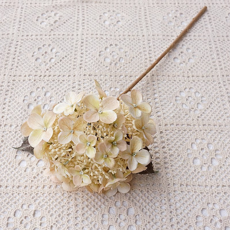 Tiges d'hortensia d'automne exclusives en vrac de 20 pouces Décoration d'automne et d'hiver en gros