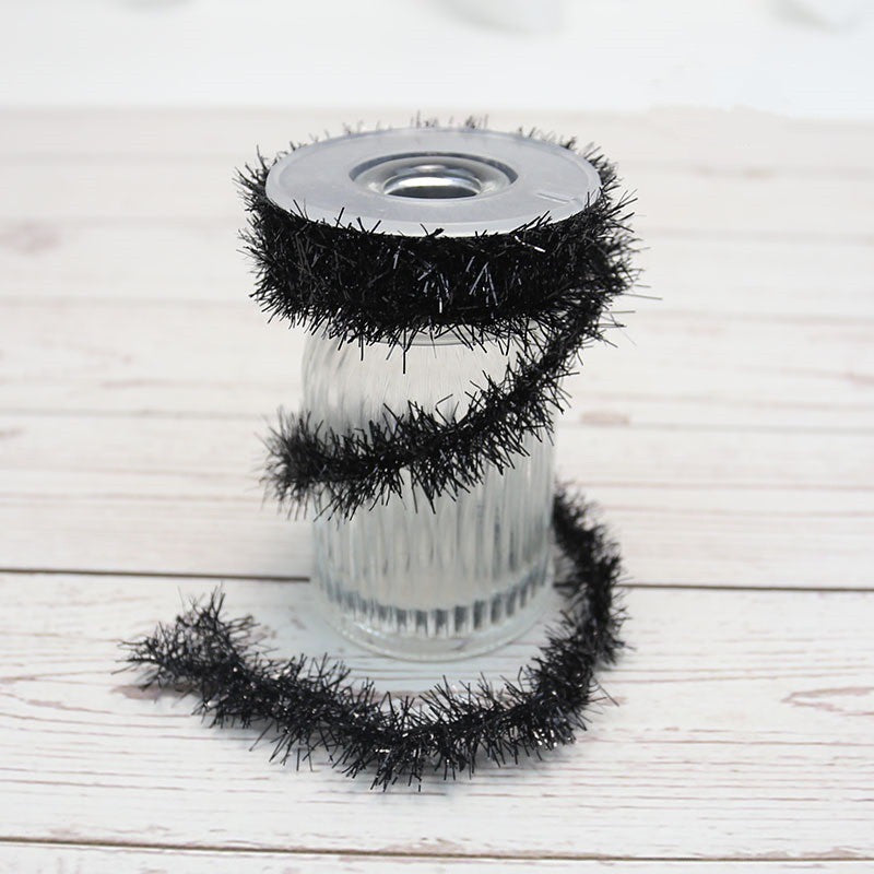 Bulk 8.8Ft Halloween Tinsel Roll Garland Shiny Twist Garland Hanging Wholesale