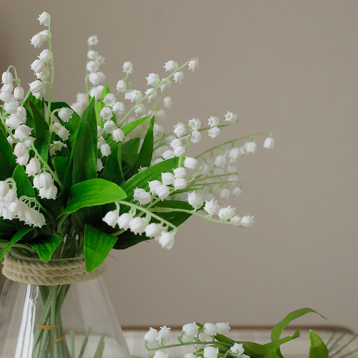 Bulk 13" Lily of The Valley Stems Artificial Plastic Flowers Centerpiece Wholesale