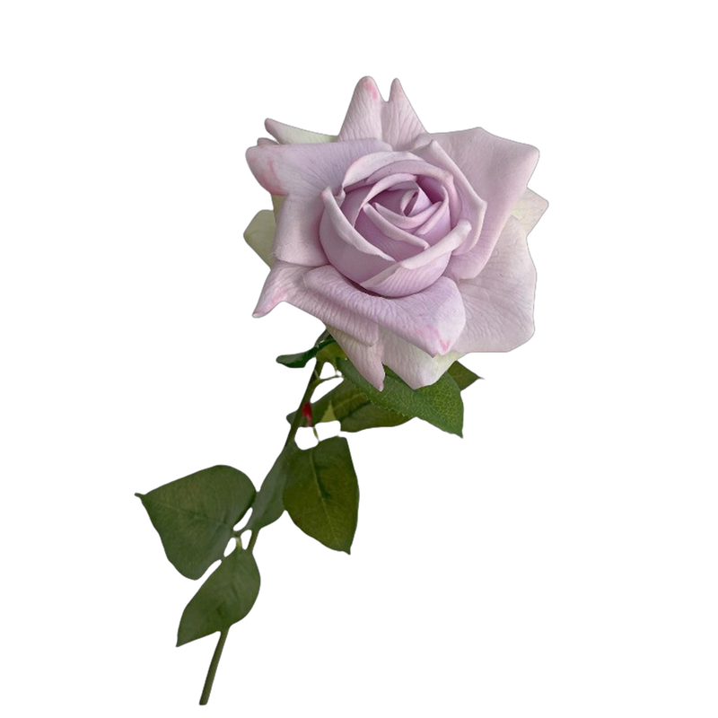 Premium 28.7" Real Touch Ruffled Roses - Lifelike Silk Floral Arrangements for Weddings & Home Decor