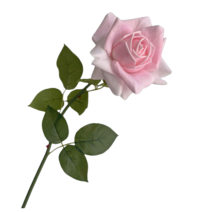 Premium 28.7" Real Touch Ruffled Roses - Lifelike Silk Floral Arrangements for Weddings & Home Decor