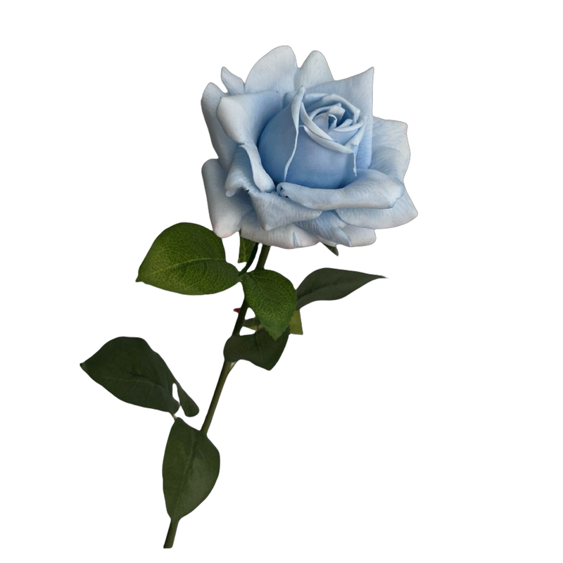 Premium 28.7" Real Touch Ruffled Roses - Lifelike Silk Floral Arrangements for Weddings & Home Decor