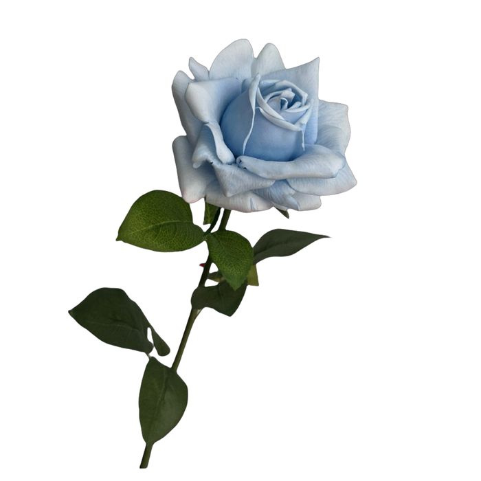 Premium 28.7" Real Touch Ruffled Roses - Lifelike Silk Floral Arrangements for Weddings & Home Decor