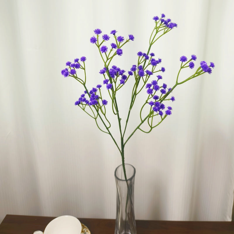 Fleurs artificielles en vrac de 23,6 pouces, souffle de bébé, toucher réaliste pour l'artisanat, bricolage, fête de mariage, maison, jardin, bureau, vente en gros 