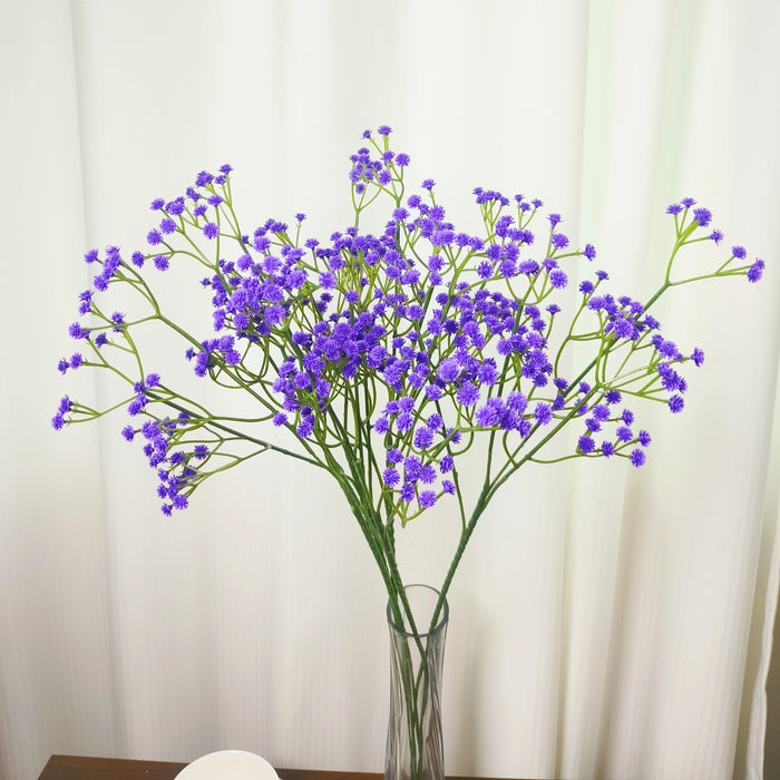Bulk 23.6" Baby's Breath Artificial Flowers Real Touch for Crafts DIY Wedding Party Home Garden Office Wholesale