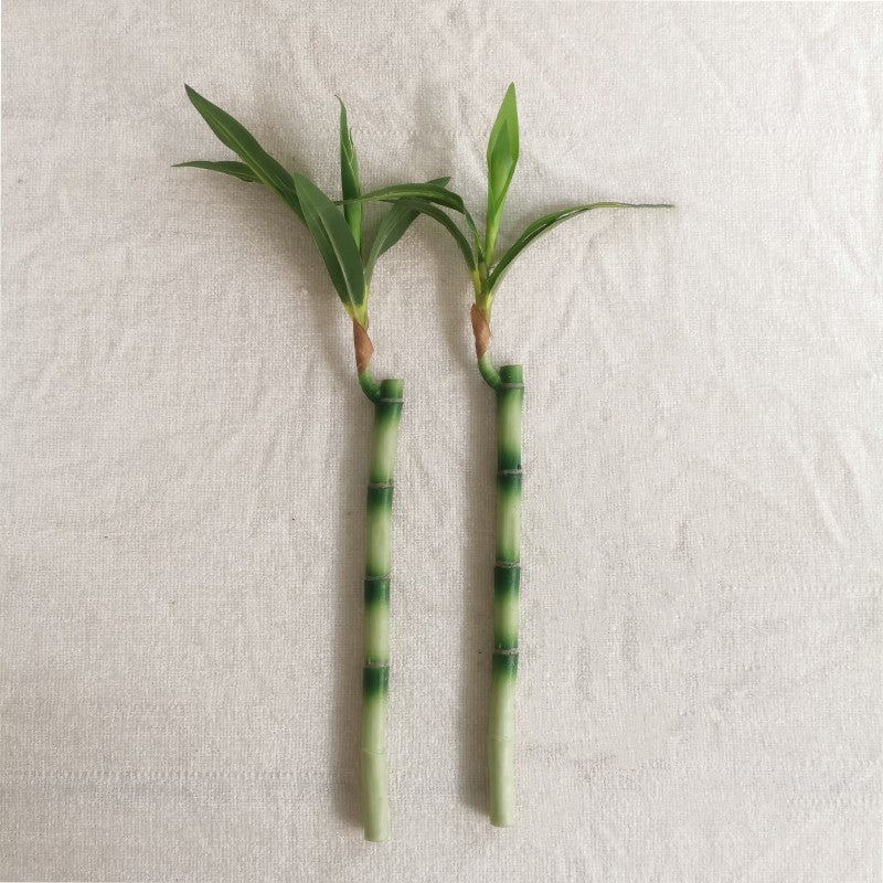 Bulk Artificial Botanicals Bamboo Stems Lucky Bamboo Plant Drop-In Plant Wholesale