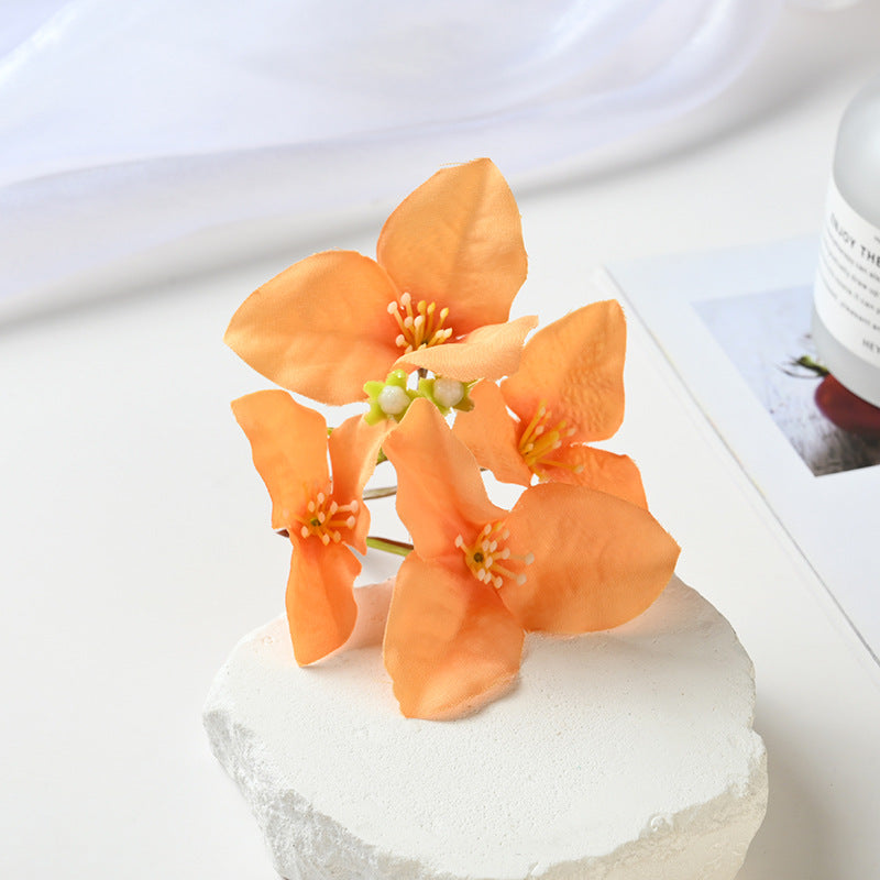 Lot de 20 têtes de bougainvilliers en soie pour décoration de mariage, bricolage, couronne, scrapbooking, artisanat, vente en gros