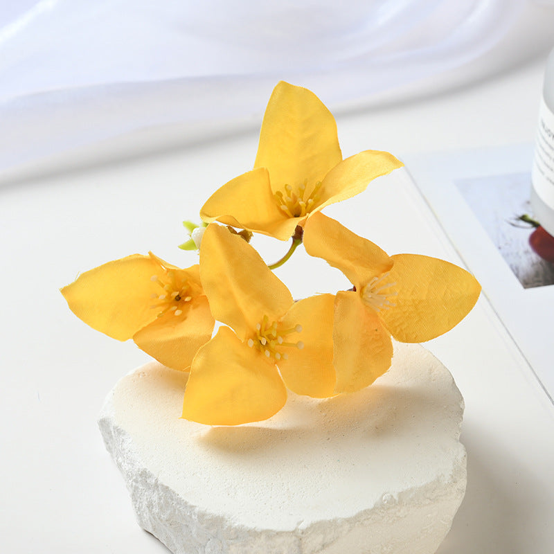 Lot de 20 têtes de bougainvilliers en soie pour décoration de mariage, bricolage, couronne, scrapbooking, artisanat, vente en gros