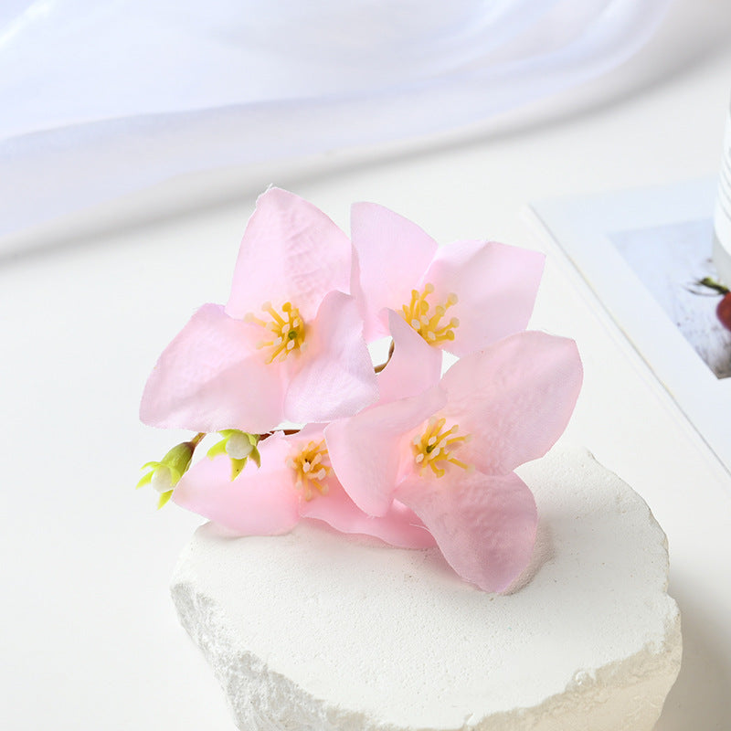 Lot de 20 têtes de bougainvilliers en soie pour décoration de mariage, bricolage, couronne, scrapbooking, artisanat, vente en gros