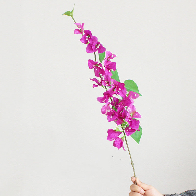 Bulk 31" Long Bougainvillea Blossom Stem Silk Floral Artificial Wholesale