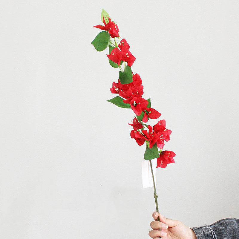 Bulk 31" Long Bougainvillea Blossom Stem Silk Floral Artificial Wholesale