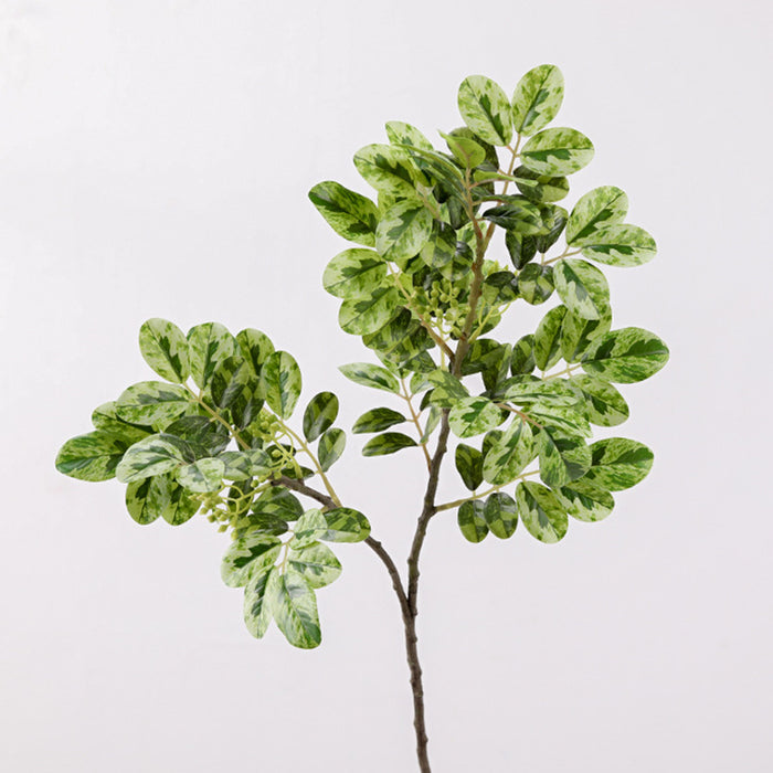 Bulk 25.5 Inches Tall Breynia Branch Faux Greenery Stems Wholesale