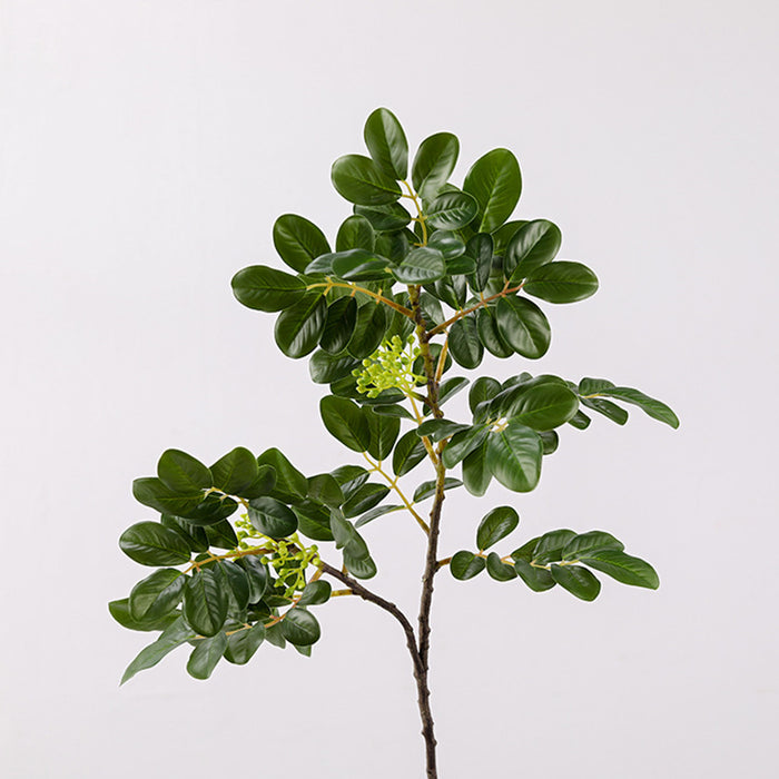 Bulk 25.5 Inches Tall Breynia Branch Faux Greenery Stems Wholesale