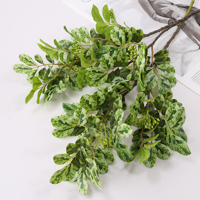 Bulk 25.5 Inches Tall Breynia Branch Faux Greenery Stems Wholesale