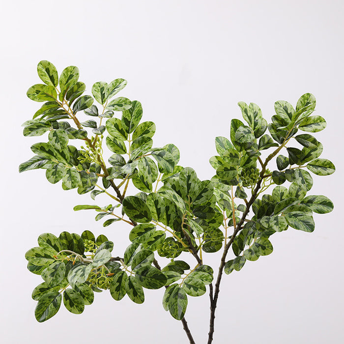 Bulk 25.5 Inches Tall Breynia Branch Faux Greenery Stems Wholesale