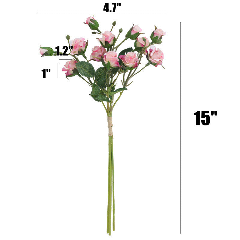 Bulk 15" Bubbles Spray Rose Wedding DIY Spray Roses Wholesale