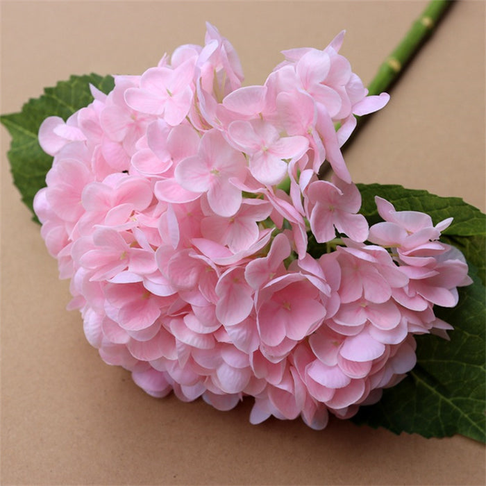A granel 20" Tallo de hortensia Real Touch Flores artificiales al por mayor 