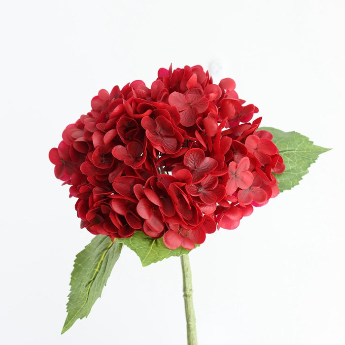 A granel 20" Tallo de hortensia Real Touch Flores artificiales al por mayor 