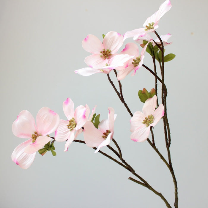 Bulk 26" Artificial Dogwood Blossom Stems Cornus Flowers Floral Arrangements Wholesale