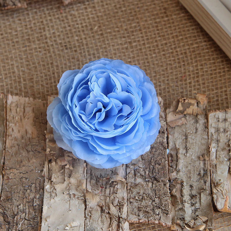 Bulk 3 Inch Blooming Peony Heads with Stems Artificial Flowers Wholesale