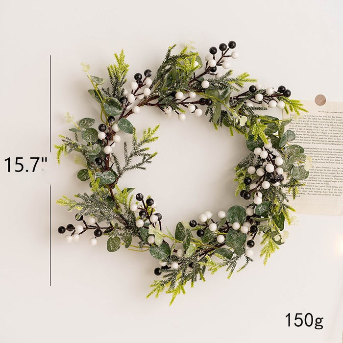 Bulk Artificial Eucalyptus Berry Christmas Picks Wreath Swags for Christmas Floral Arrangement Holiday Decor Wholesale