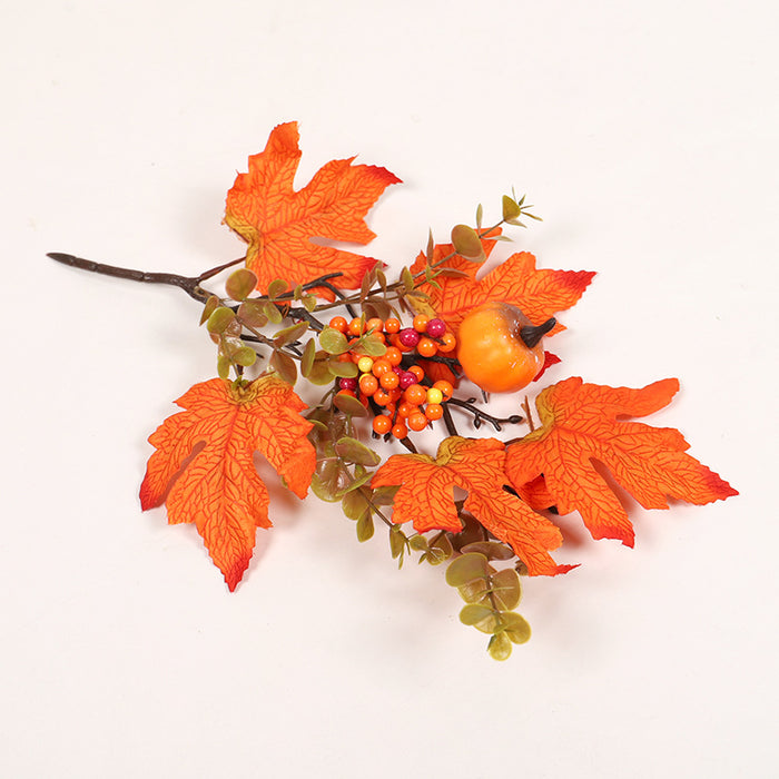 Bulk Fall Floral Table Centerpiece Maple Stems Picks for DIY Arrangements Wholesale