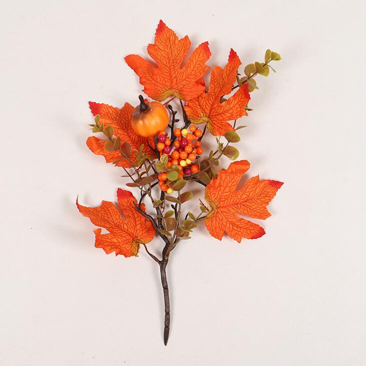 Bulk Fall Floral Table Centerpiece Maple Stems Picks for DIY Arrangeme ...