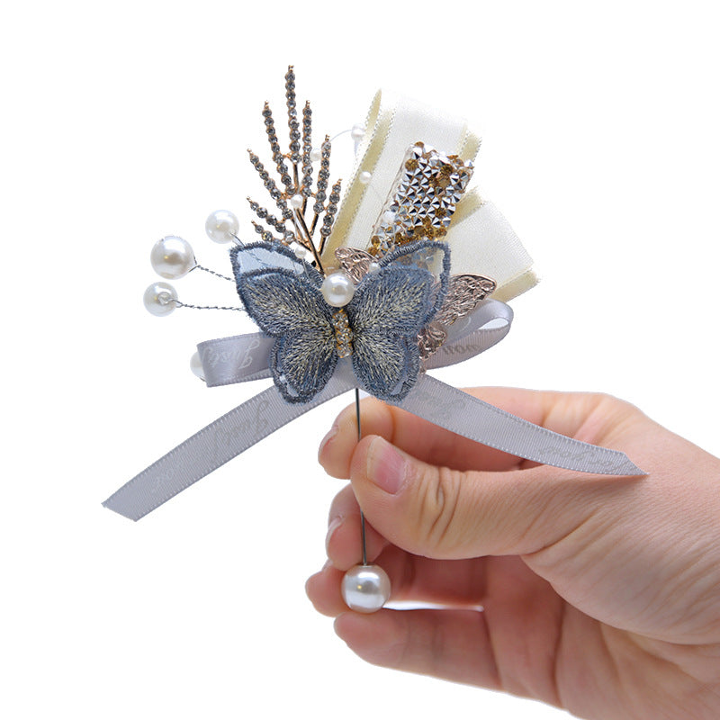 Bulk Butterfly Boutonnieres for Men Wholesale
