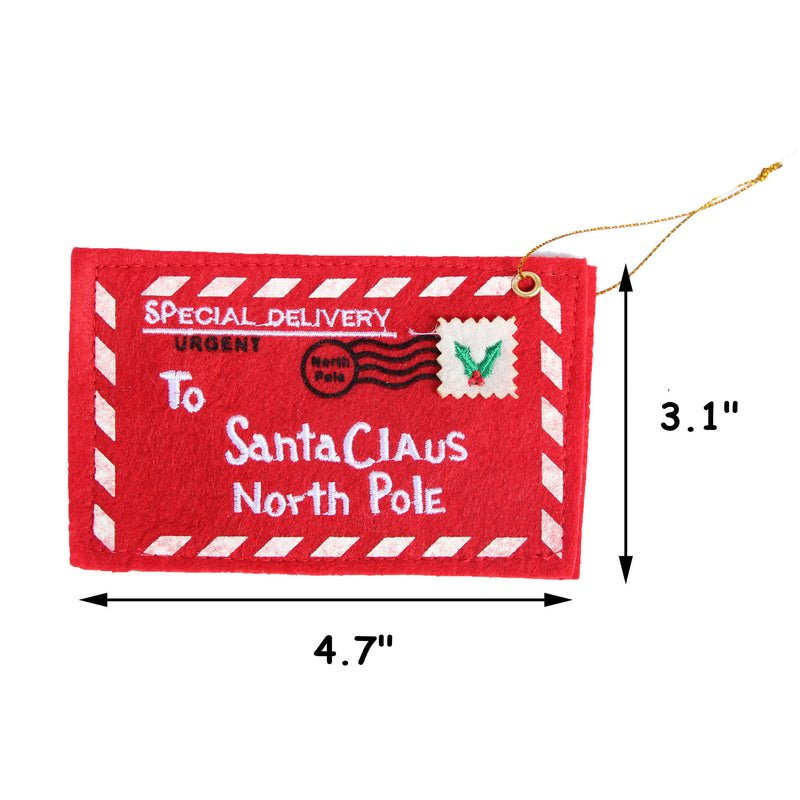 Bulk 6Pcs Christmas Gifts Envelope Hanging Ornaments Wholesale