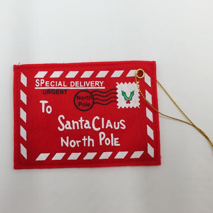 Bulk 6Pcs Christmas Gifts Envelope Hanging Ornaments Wholesale