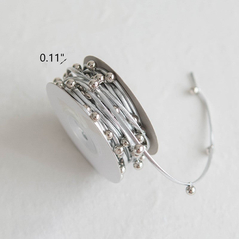 Bulk Christmas Ribbon Grosgrain Ribbon Pearl Beads Ornament for Gift Wrapping Crafts DIY Holiday Xmas Decorations Wholesale