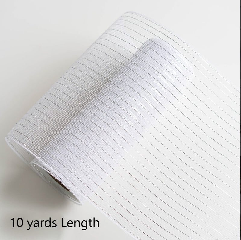 Bulk Christmas Snowflake Ribbon Mesh Ribbon DIY Bows Ribbon Christmas Tree Decoration Wholesale