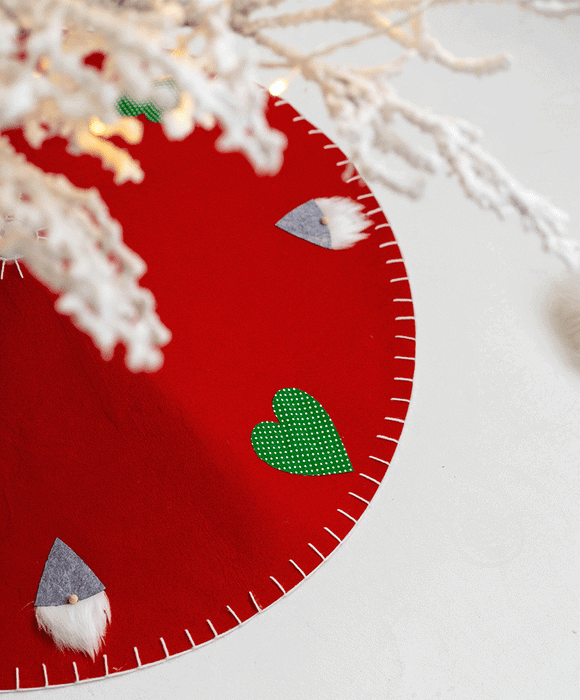 Bulk Christmas Tree Skirt Apron Ornament Base Cover Christmas Decors Wholesale