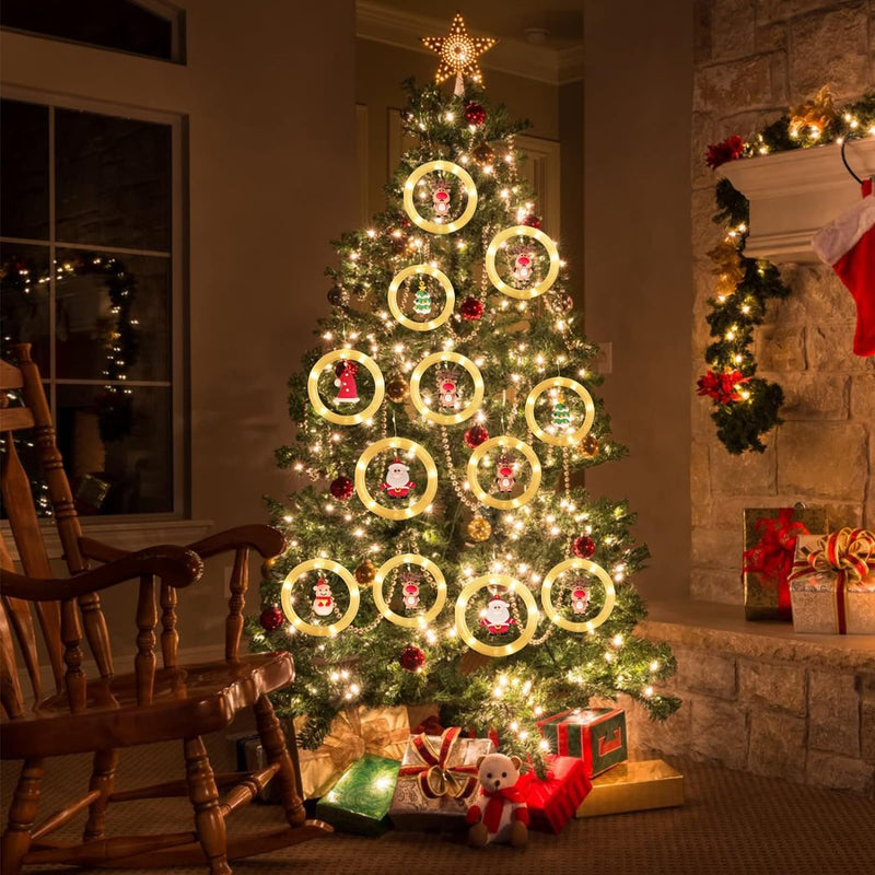 Bulk Christmas String Lights Ornaments with Snowflakes Fairy Window Lights for Xmas Party Decor Wholesale