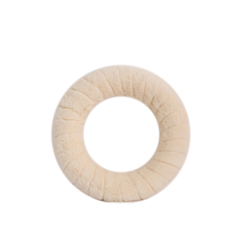 Bulk Christmas Wool Felt Wreath DIY Wreath Ornament for Front Door Wholesale